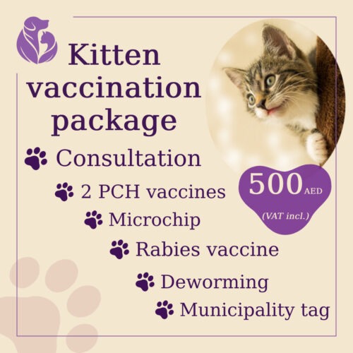 Karas Kitten Vaccination package